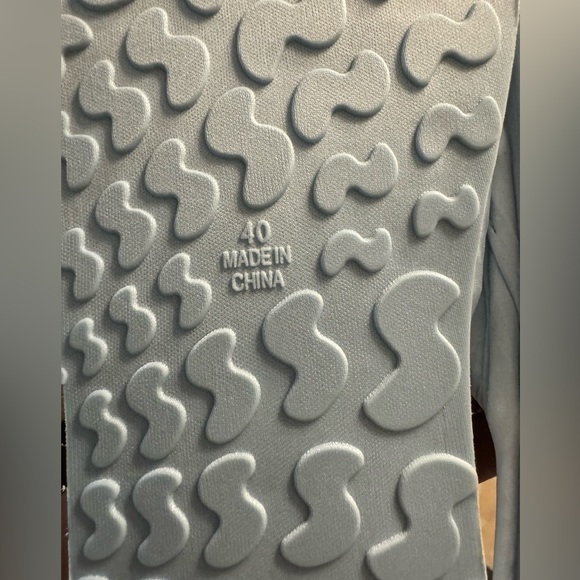 Skims Women's Blue Satin Slipper - Picture 5 of 7